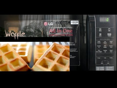 Waffles in Microwave Oven Using LG Microwave Oven