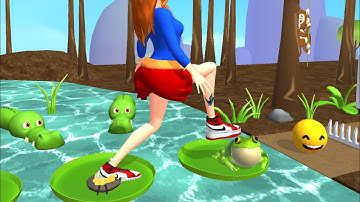 ASMR Tippy Toe 3D: Gameplay Walkthrough Part - 23 | Tippy Toe Game New Update iOS, Android