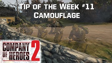CoH2   Tip of the Week 11# Camouflage