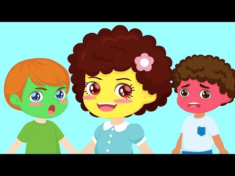 Learn Colors With Colors FACE - Lollipop CAF