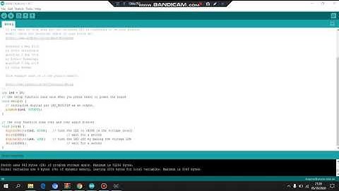 Simulasi Proteus Arduino Program LED Blink ~ Nurjanah Apriani (09030581822050)