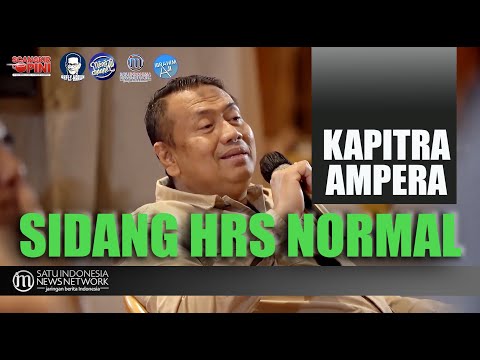 KAPITRA AMPERA MENILAI PERSIDANGAN HRS SUDAH BERJALAN DENGAN BAIK. I SCANGKIR OPINI #3