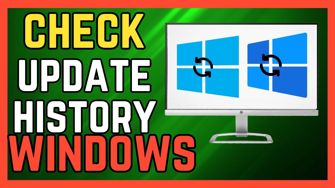 Windows - View Recent Updates - View Update History 10/11 - YouTube