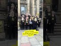 Not even the One O’Clock Gun can stop the Rock Choir from raising funds