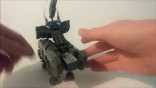 Lego Transformers White Tusk