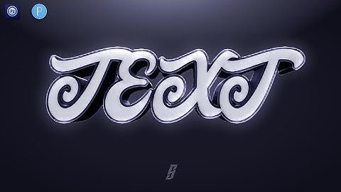 COMO HACER UN TEXTO 3D EN ANDROID | skrapzgfx