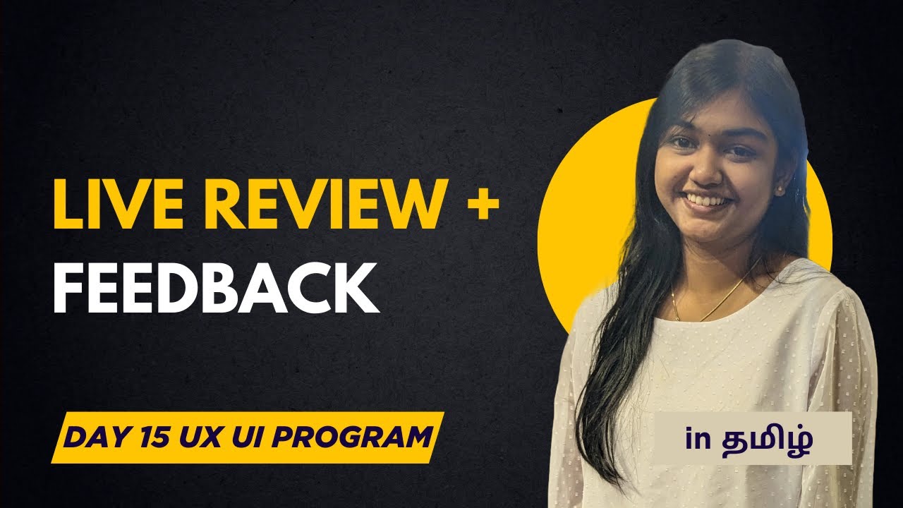 Day 15- 🔍 UX Case Study Walkthrough & Design Review | Improve Your UX ...