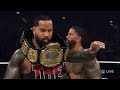 Jey Uso & Jimmy Uso vs Sami Zayne & Kevin Owens!