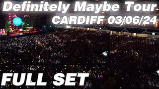 DEFINITELY MAYBE TOUR 2024 LIAM GALLAGHER - CARDIFF