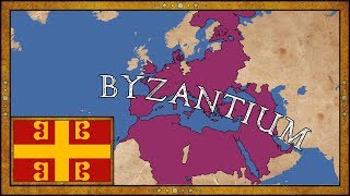 EU4 - Byzantium - PURPLE PHOENIX - Timelapse
