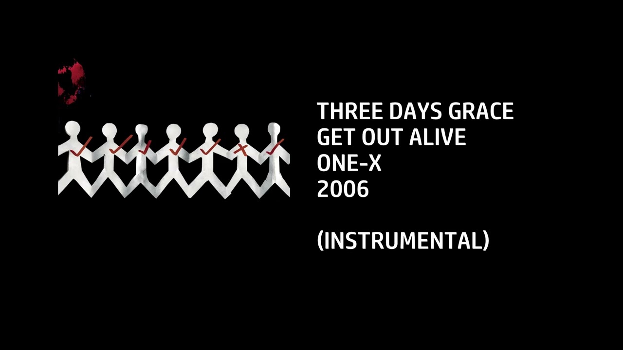 Three Days Grace   Get Out Alive Custom Instrumental