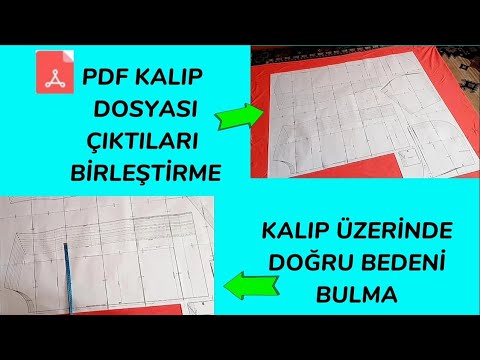 PDF nümunəsi A4 çap sənədlərini birləşdirin/Və naxışda düzgün ölçüsü tapın/pulsuz pdf nümunəsi