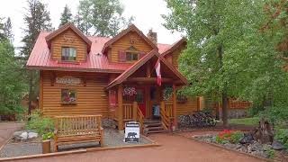 4K🇨🇦 Discover CANADA - Log Cabins in Rocky Mountains Banff National Park - Baker Creek By Basecamp