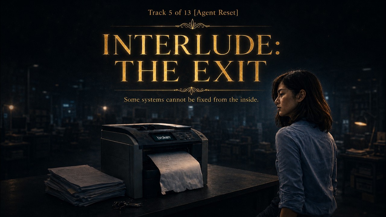 5. Interlude: The Exit [Agency Reset]