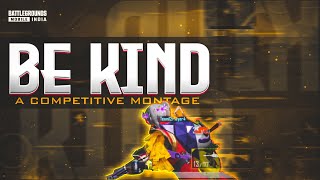 BE KIND | BGMI COMPETITIVE MONTAGE | MI11X | T1 AND PAID SCRIMS | RAPTOR XD screenshot 5