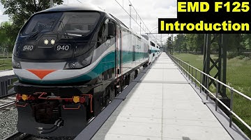 EMD F125 Introduction || Train Sim World 4