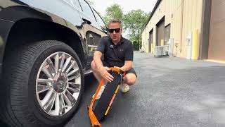 SEKAM Folding Tire Step for Trucks