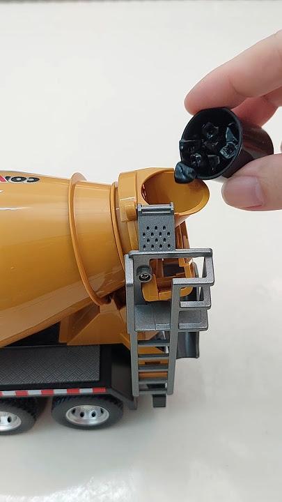 Ulasan truk pengaduk beton asmr diecast #truk #diecast