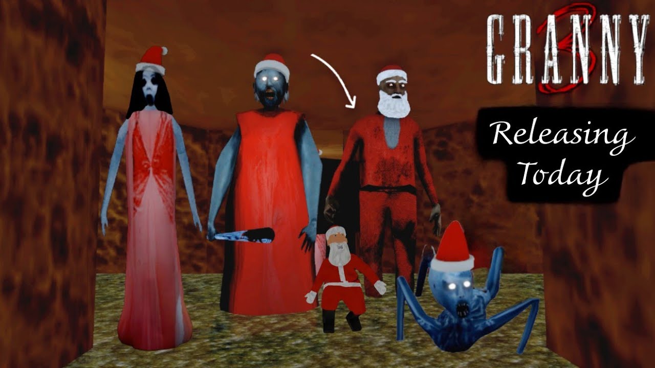 New Tunnel Escape with Christmas Decoration in Granny 3 Remake New Update Release Today