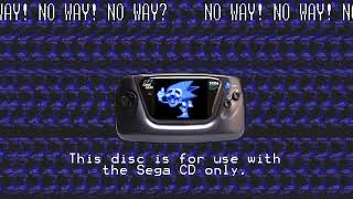 Sonic CD Anti Piracy Screen PS3