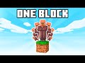 i bred villagers on a 1 block minecraft world (One Block #12)