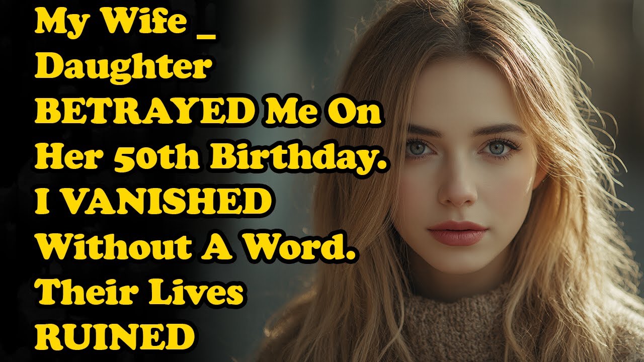 My Wife Daughter BETRAYED Me On Her 50th Birthday I VANISHED Without A ...