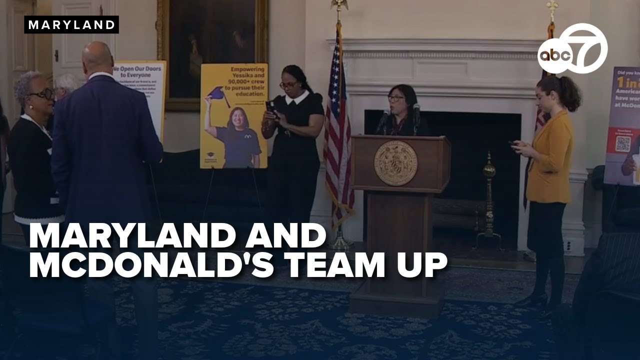 WATCH: Maryland governor to host press conference with McDonald's - YouTube