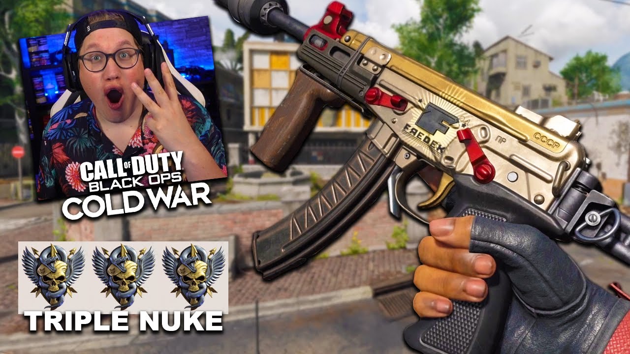 WAT EEN BIZAR POTJE! // TRIPLE NUCLEAR MET TEAM! (COD: Black Ops Cold War OTS-9)