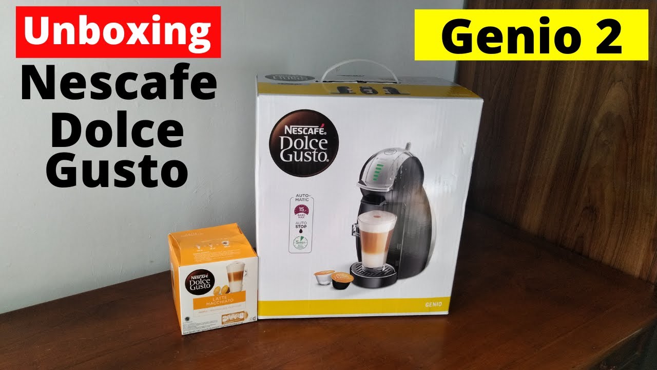 How to use Nescafe Dolce Gusto Genio 2 