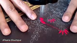 Handwork Is Now Machine Embroideryneedle Springthread Cut Problem