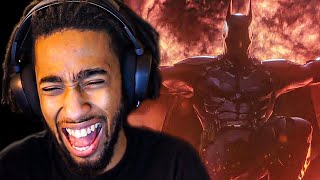 First Time Reacting To EVERY Batman Arkham Cinematic Trailer!!!