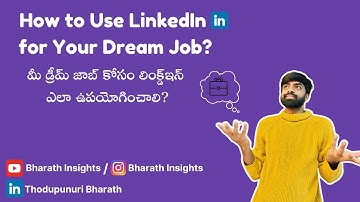 How to use LinkedIn for your Dream JOB ?