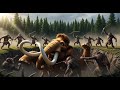 30,000 Years Ago | How Prehistoric People Hunted Big Animals and Built Houses