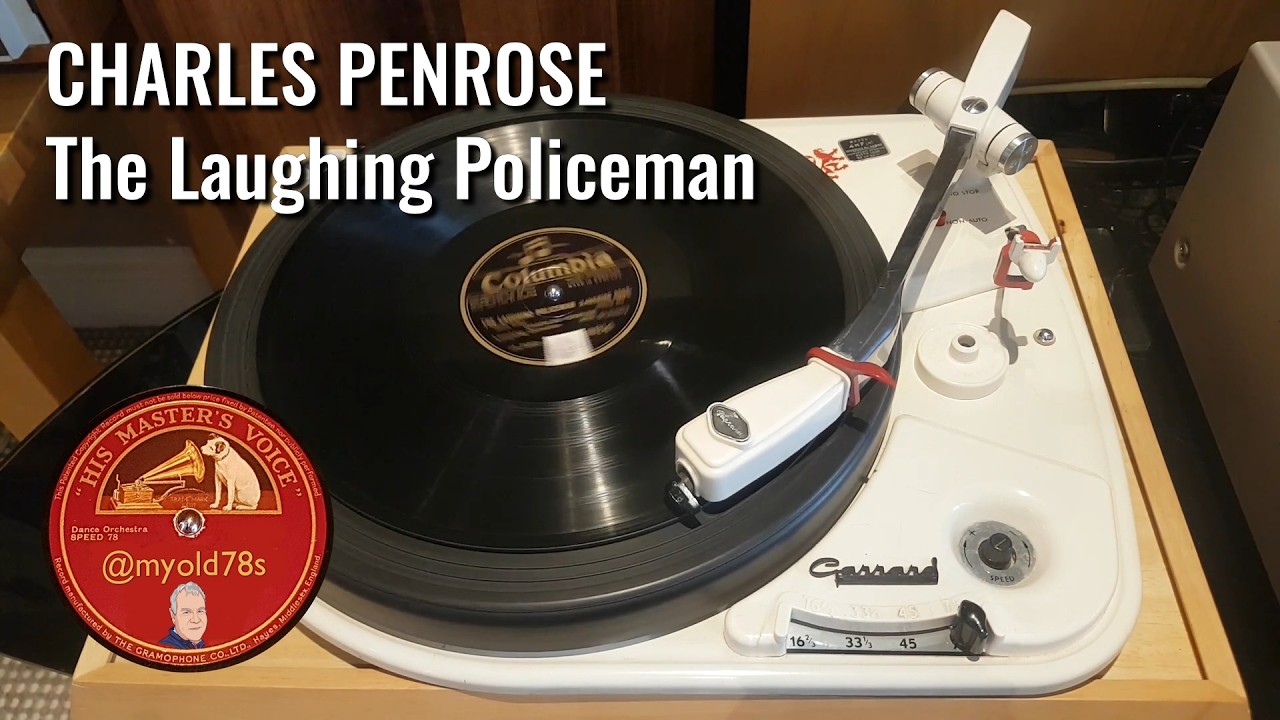 The Laughing Policeman - Charles Penrose 1926 78 rpm Columbia 4014