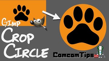 Gimp Tutorial : [ Easy 3 steps ] How to crop a picture into a circle・Ellipse tool