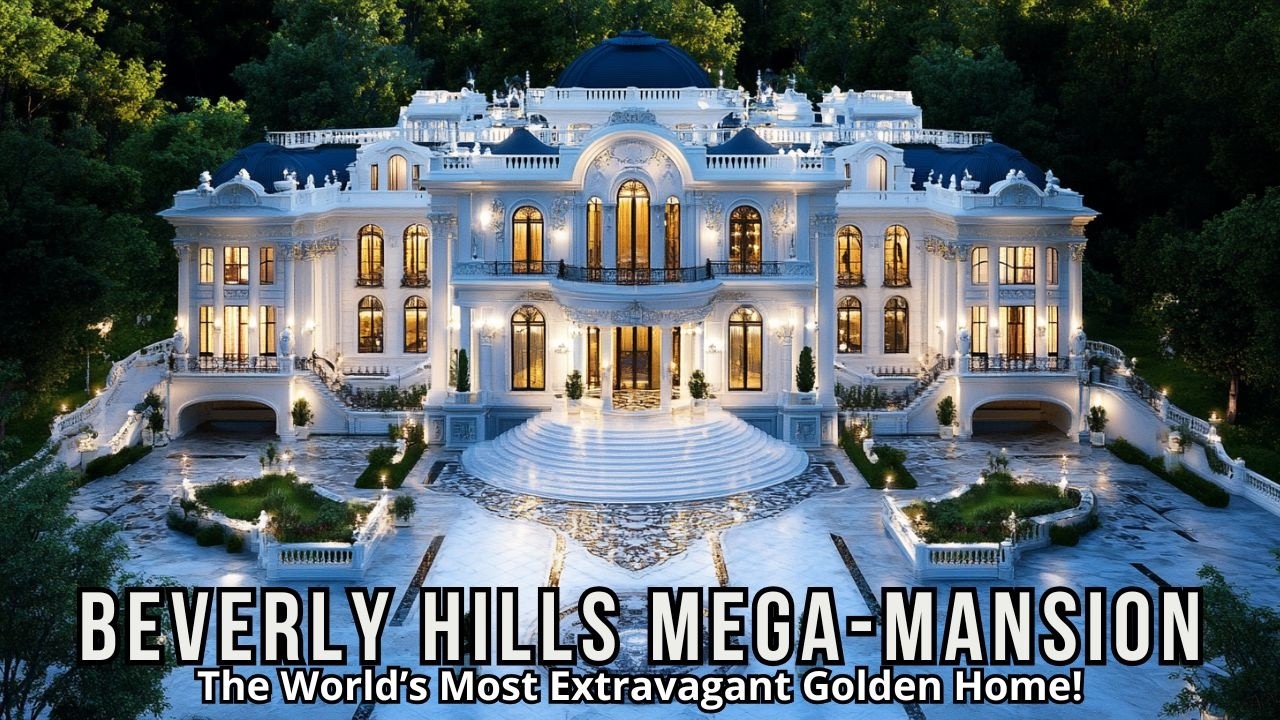 Beverly Hills Mega-Mansion: The World’s Most Extravagant Golden Home ...