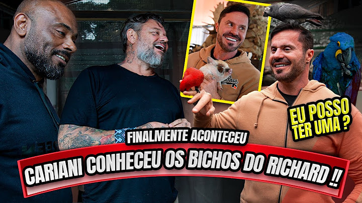 RICHARD COMEÇOU A TESTAR A CORAGEM DO CARIANI!