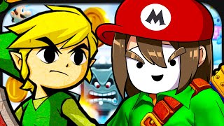 2 YouTuber verwandeln sich in Link und sind schlecht. ☆ Super Mario Maker 2