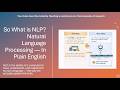 NLP for SAP AI   Beginner Friendly