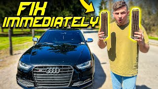 FIXING EVERYTHING WRONG WITH THIS HIGH MILEAGE AUDI (ALMOST)