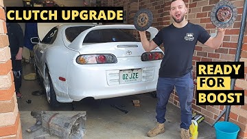 New CLUTCH KIT INSTALLED on our 2JZ-GE SUPRA TO HANDLE ALL THE BOOST (NA-T SUPRA BUILD SERIES) Ep.6