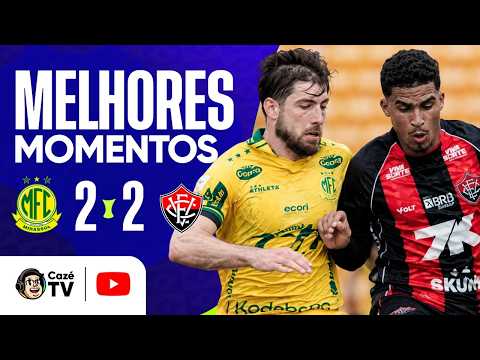 MELHORES MOMENTOS: MIRASSOL 2 X 2 VITÓRIA | BRASILEIRÃO 2026 | 27ª RODADA