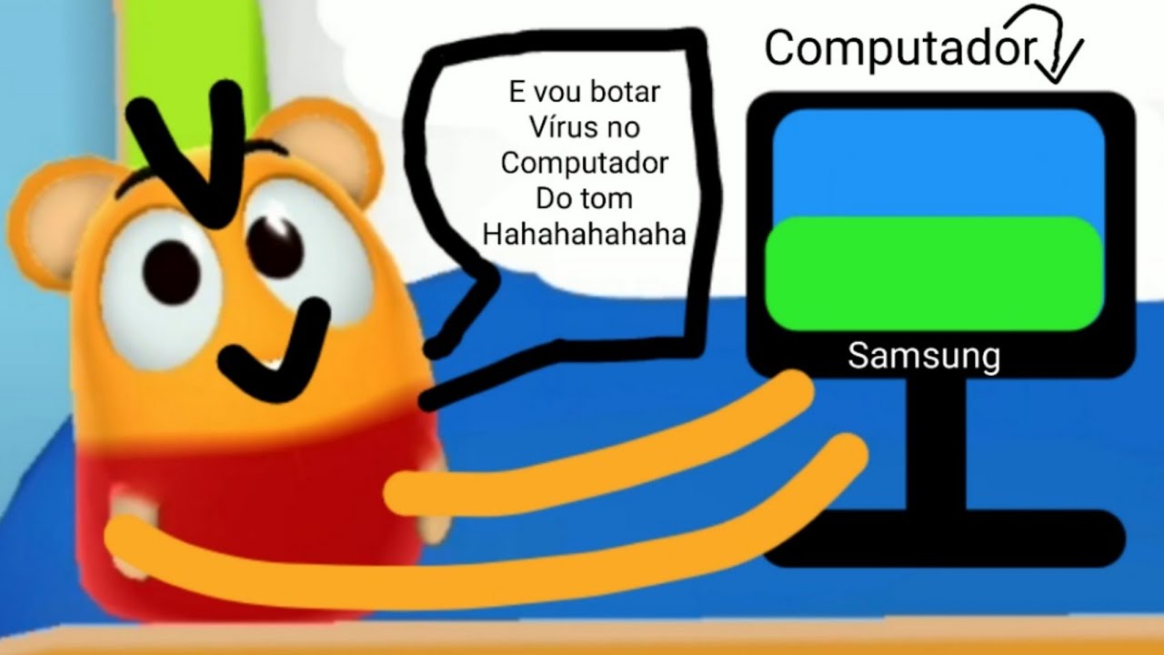 Squeak em| o squeak botou vírus no computador do tom e o squeak ficou de castigo!
