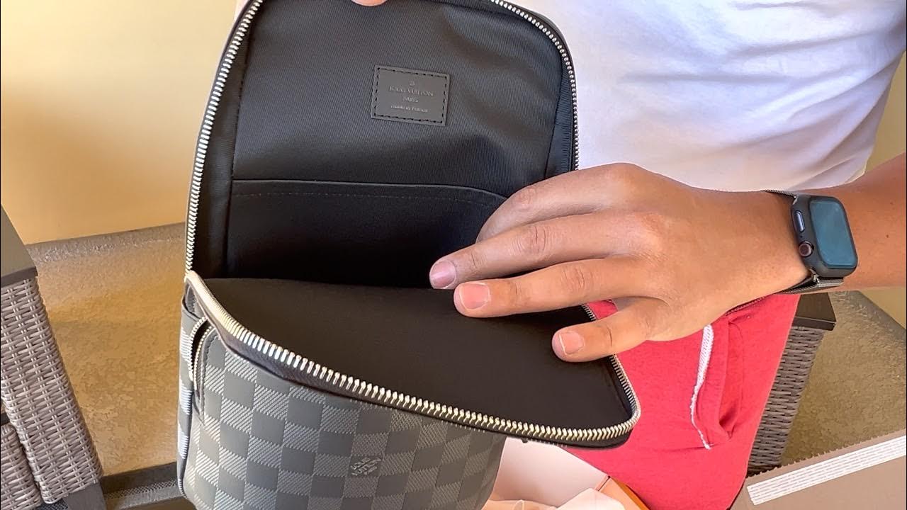 Real vs fake louis vuitton sling bag N45302 Review 