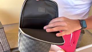 Louis Vuitton Avenue Sling Bag Unboxing￼