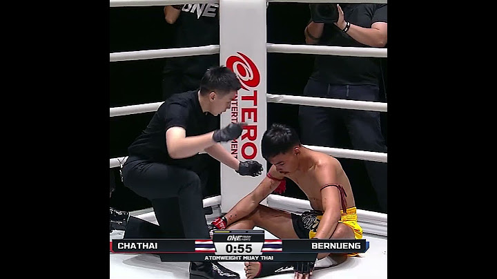 FRONT KICK KO 🦶 17-year-old Bernueng debuts in ONE Friday Fights with a BANG!