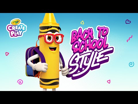 Crayola Create & Play+ Back-to-School Style Squad — Play Now in Apple Arcade!
