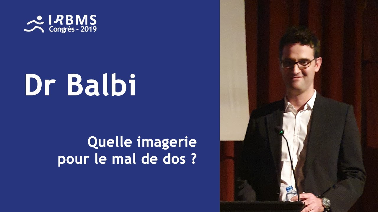 Quelle imagerie pour le mal de dos ?