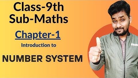 Introduction Number System Exercise -1.1 | Class - 9th | Maths NCERT | Full Concept by Krishna Singh
