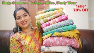 Huge Summers Special College,office & Party Wear Kurta Set Haul#fashion #libas #myntra #myntrafinds